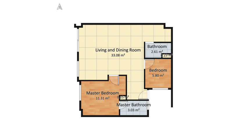 Ellen's Home floor plan 60.77