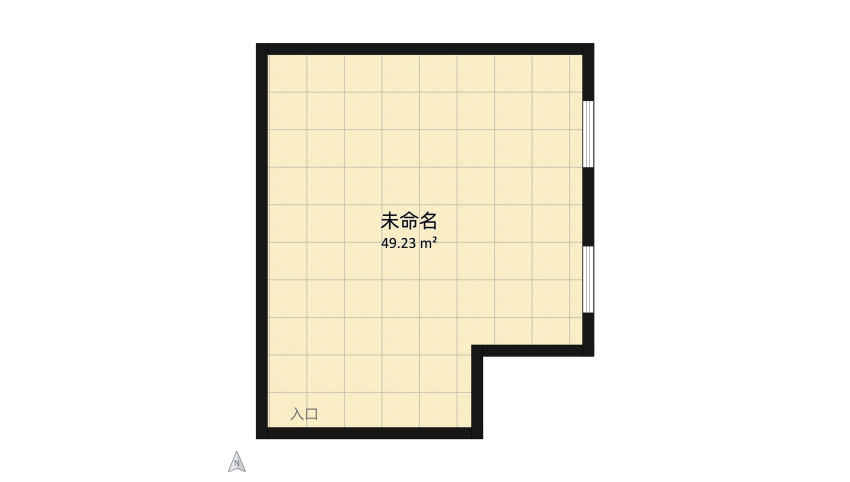 Sala Atual floor plan 49.23