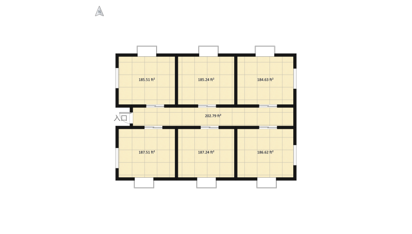 Orphanage floor plan 290.05