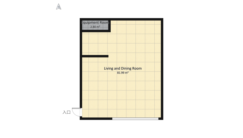 small loft design floor plan 181.93