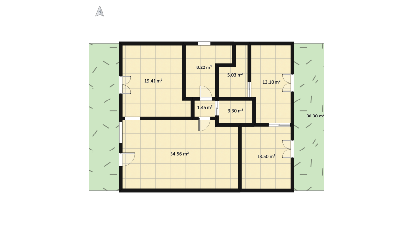 Soluzione 4 Casa di Daniele floor plan 342.58