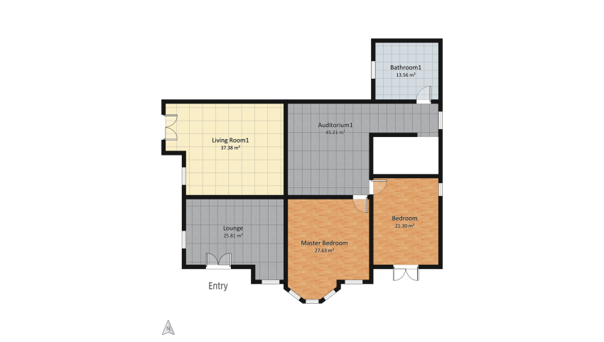 Franch classic home floor plan 342.42