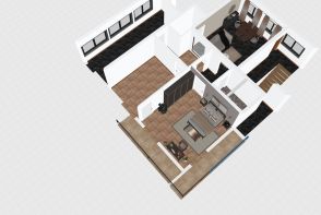 Mandroseza R+1 Master bedroom + bathroom_copy Design Rendering