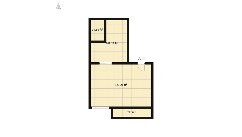 Dream Room floor plan 57.72