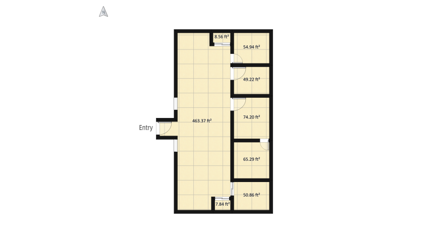 【System Auto-save}Tiny Home floor plan 82.98