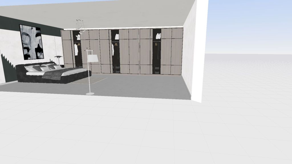 Grande appartamento per 2 3d design renderings