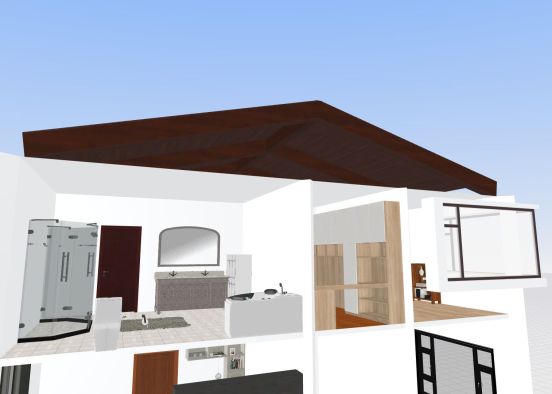 Two-Story House_copy Design Rendering
