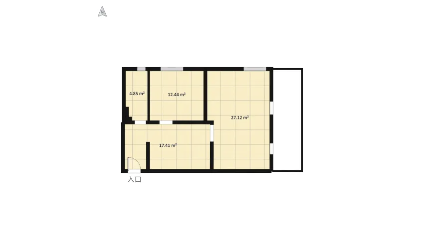 Penthouse Unirii R.G floor plan 162.94