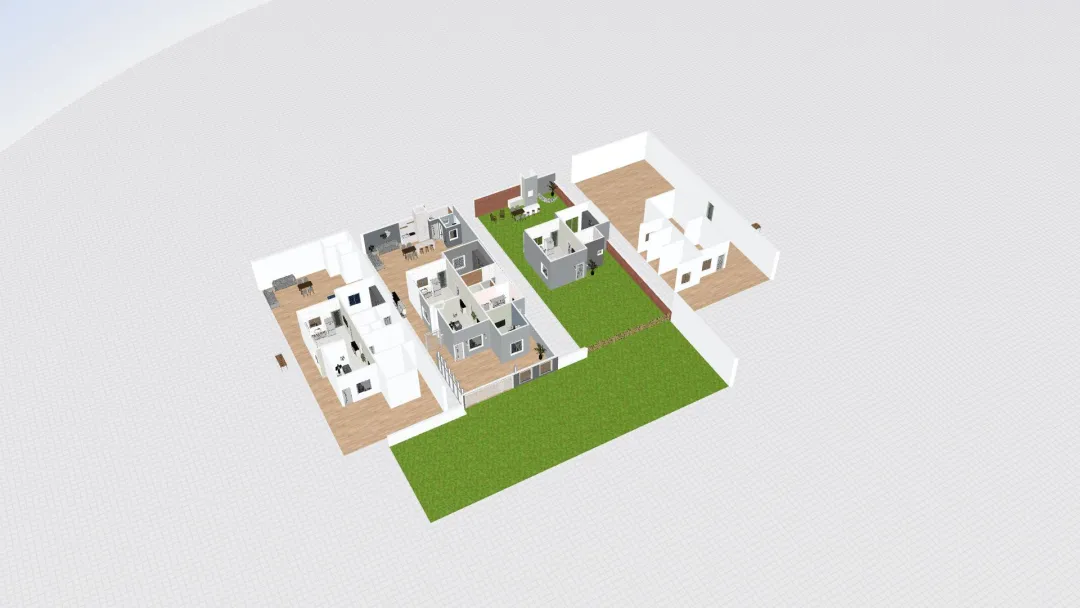 casa opções 3d design renderings