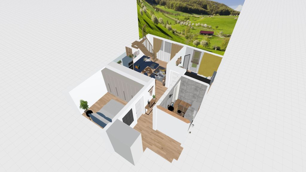 domek 3d design renderings
