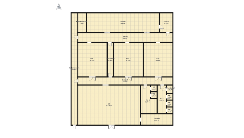 Projet Parenthèse définitif floor plan 1430.78