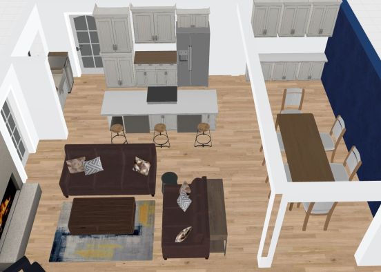 McDonald Living Space Option 2 Design Rendering
