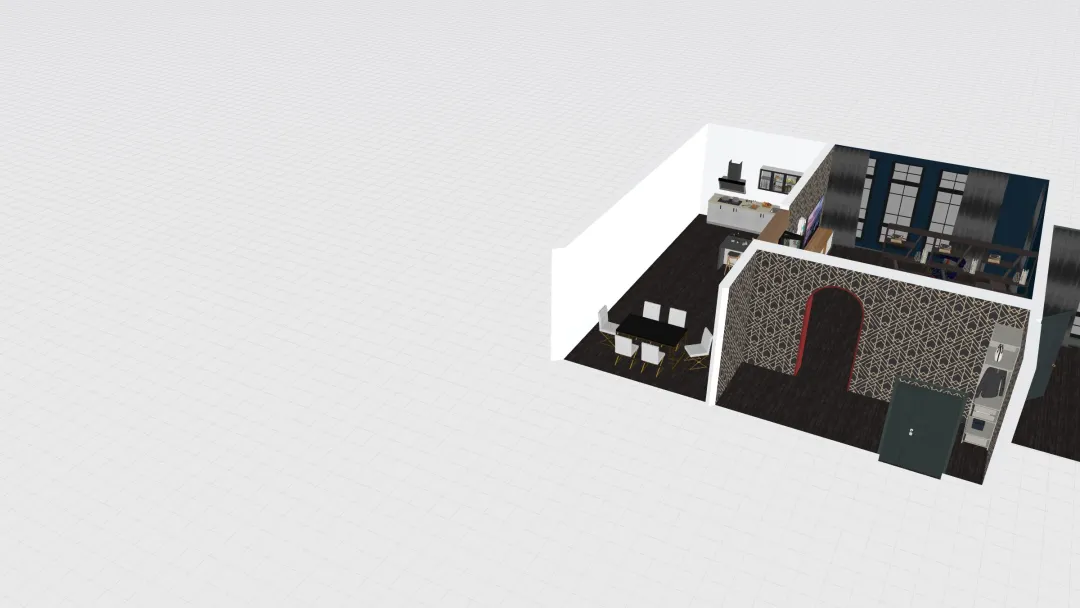 simple house_copy 3d design renderings