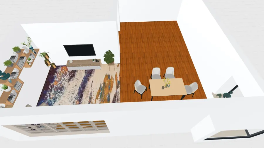 Grandmas Kitchen 3d design renderings