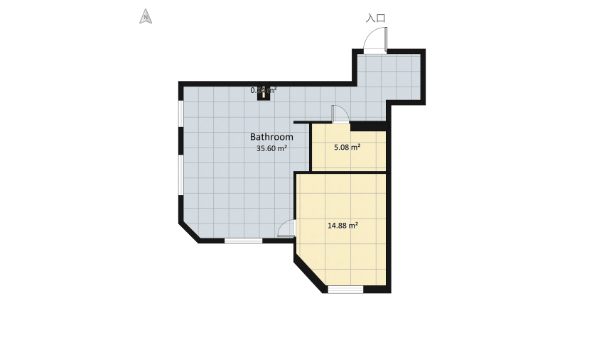 Apartment Alter floor plan 60.85