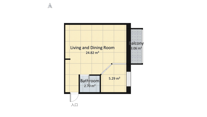 WHITE PROJECT MINI floor plan 39.98