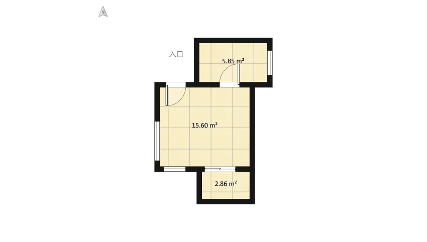 MOM'S ROOM floor plan 28.43