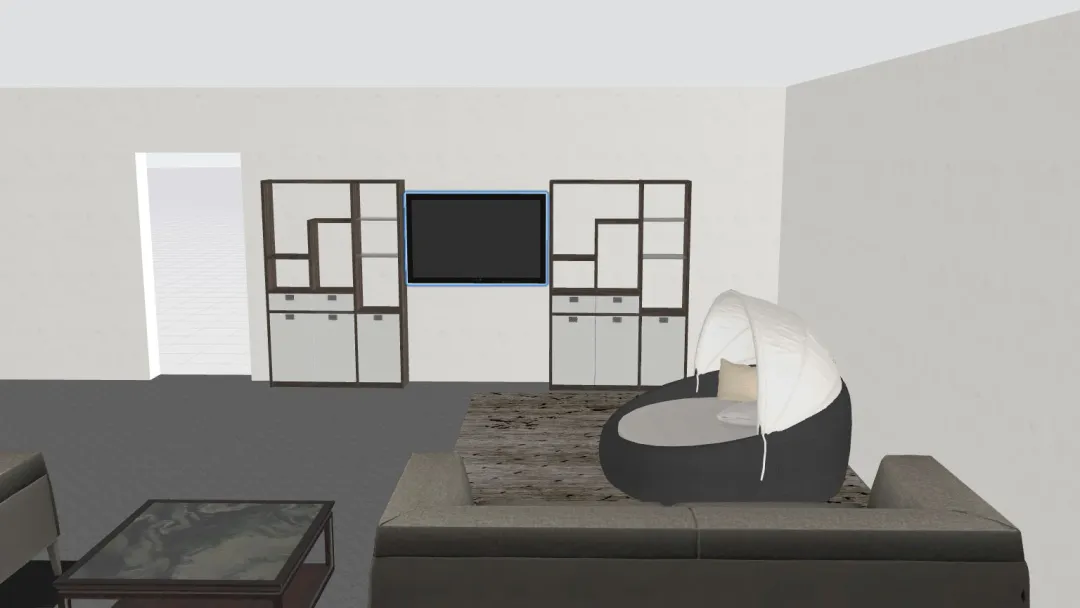 Emily W.- living room 3d design renderings