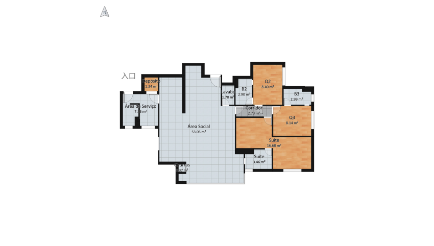 CVR 112T1 Atual floor plan 106.89