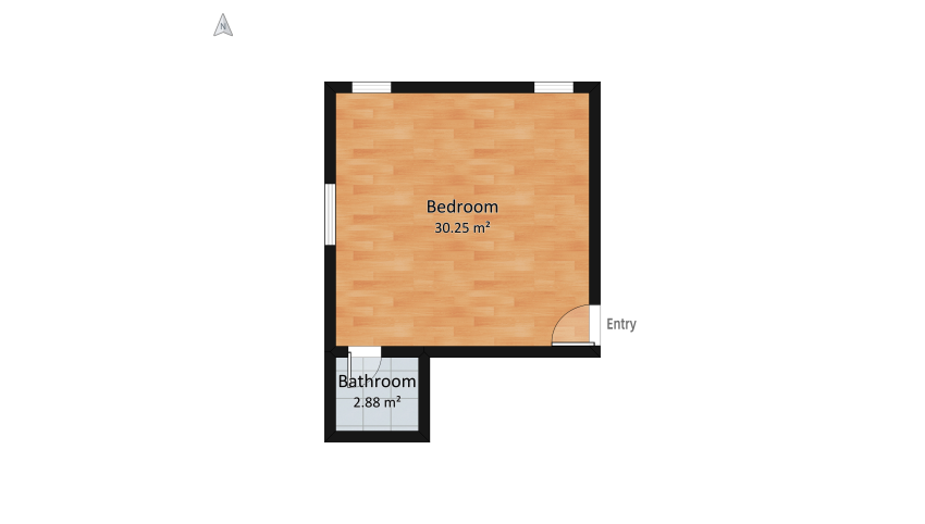 ML Bedroom floor plan 33.14