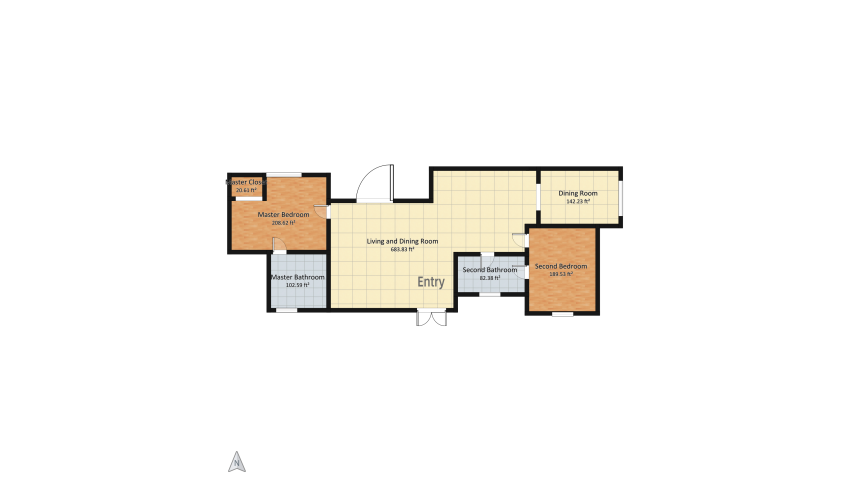 Dream House Design_copy floor plan 132.84