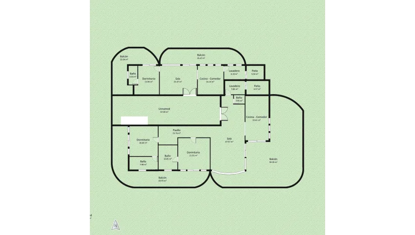 Granja Vertical floor plan 3933.24