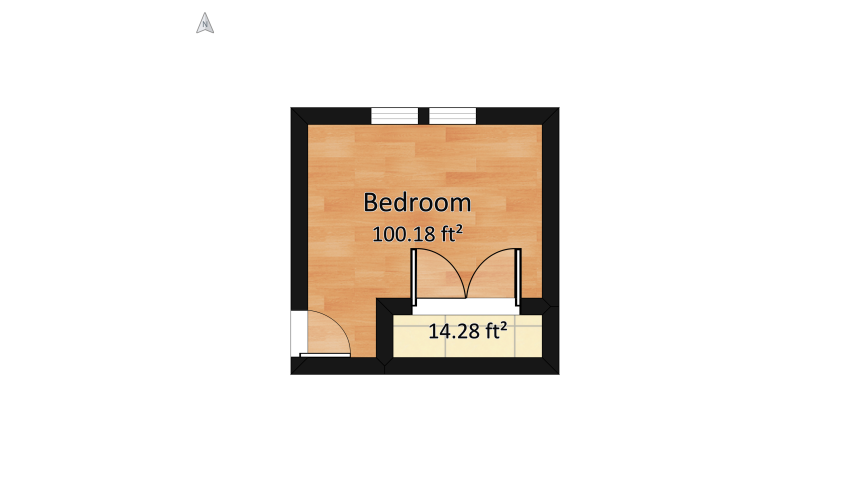 My Bedroom_copy floor plan 174.79