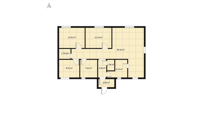 KrazikHouse floor plan 106.48