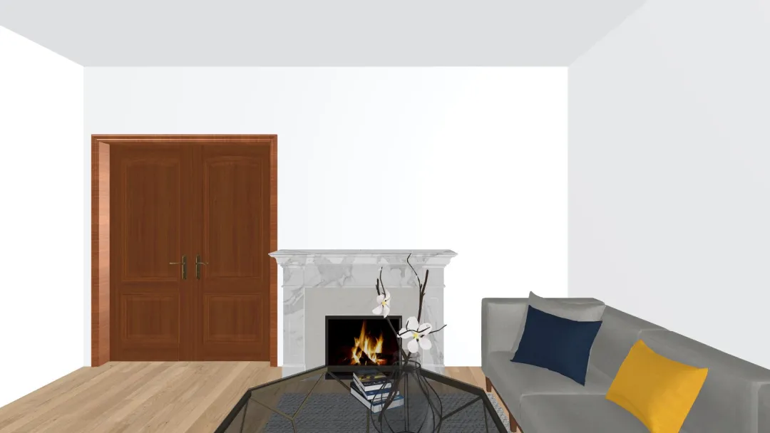 Sweet cottage 3d design renderings