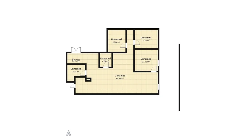 Apartamento Moderno y Escandinavo floor plan 227.17