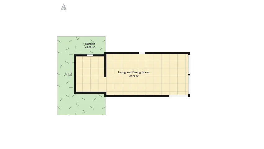#KitchenContest - Minimalism green Kitchen floor plan 123.1