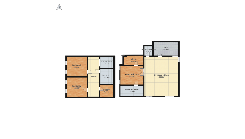 modern family home_copy floor plan 226.91