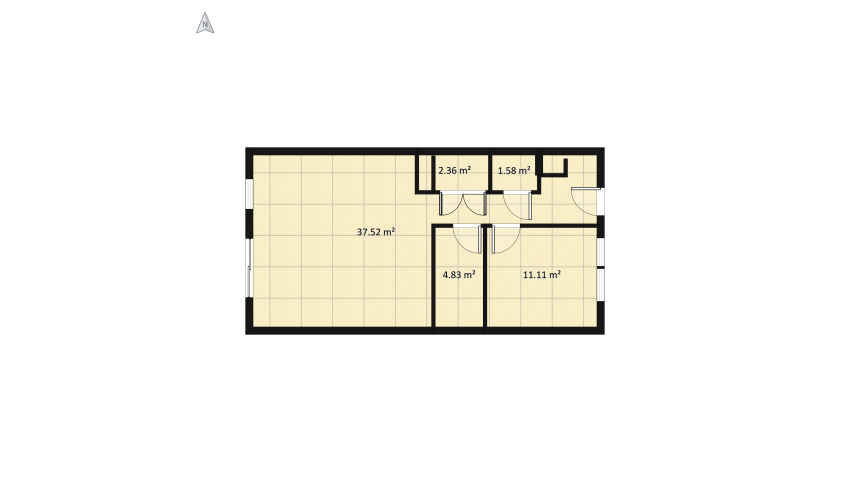 Goyer floor plan 72.91