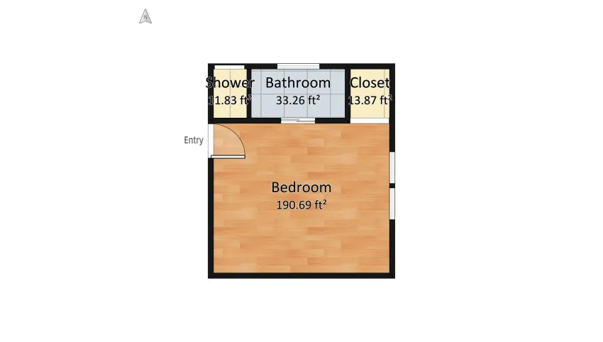801 Ridge Master Bathroom floor plan 25.53