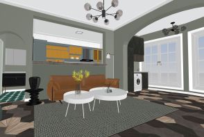3 City Apartment Design Design Rendering