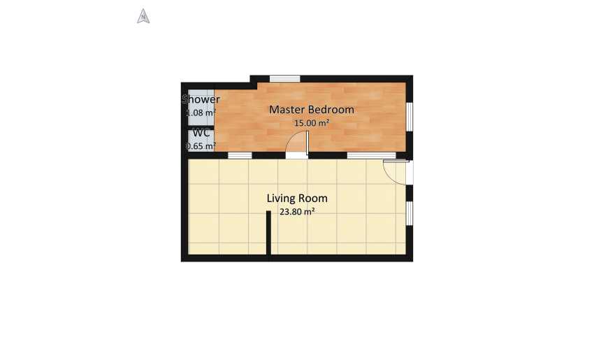 tiny house floor plan 45.91