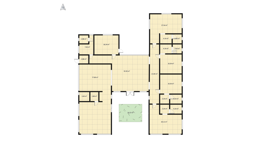 بيتي floor plan 7173.66