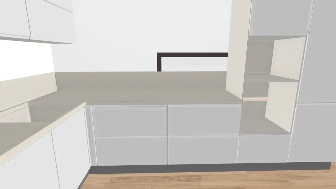 kuchyn rohova 3d design renderings