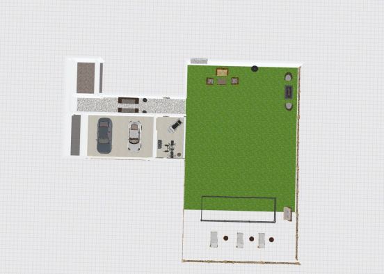 Backyard - Phase 1 2022 Design Rendering