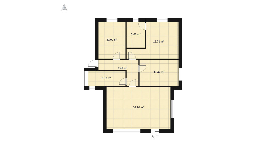 casa floor plan 105.27