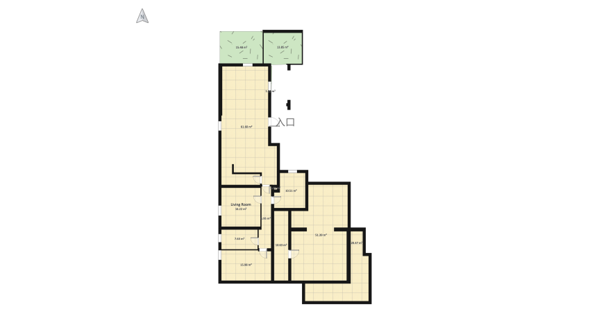 Copy of villa Roma floor plan 261.4