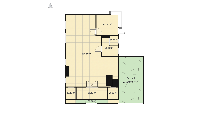 25x40home floor plan 154.85