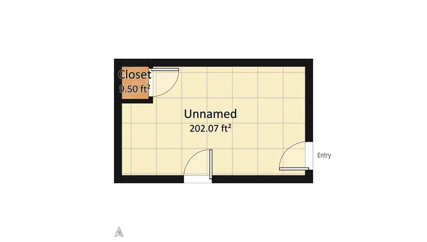 Lisa's Room floor plan 19.66