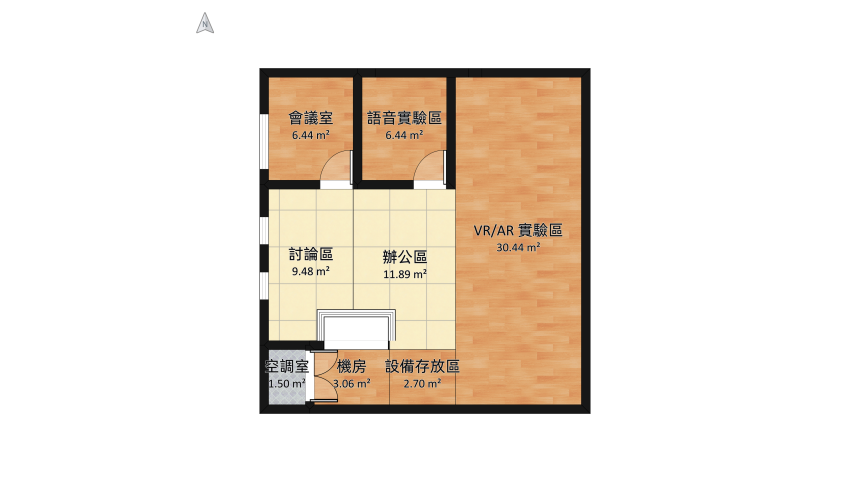 IoX_Room_314 floor plan 75.52