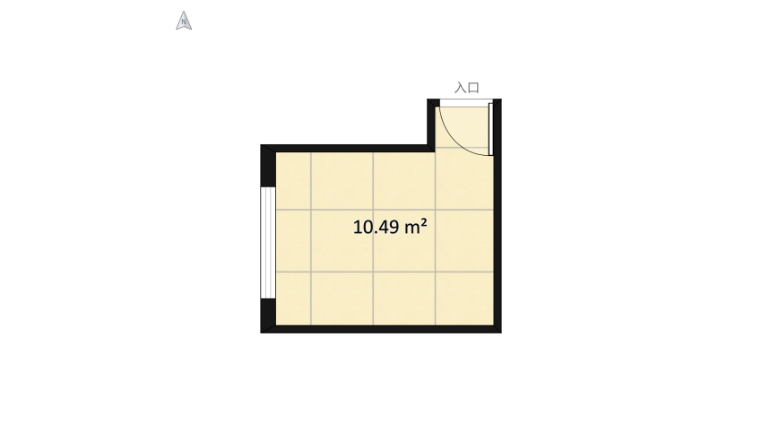 bedroom floor plan 11.53