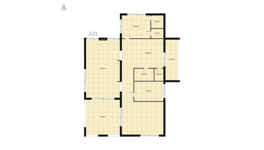 Eco house #EcoHomeContest floor plan 772.33