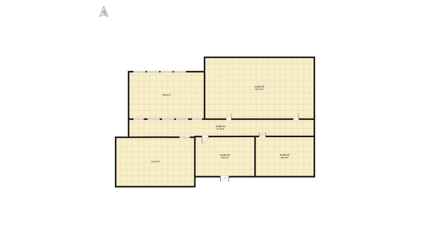 konnect studio floor plan 872.6