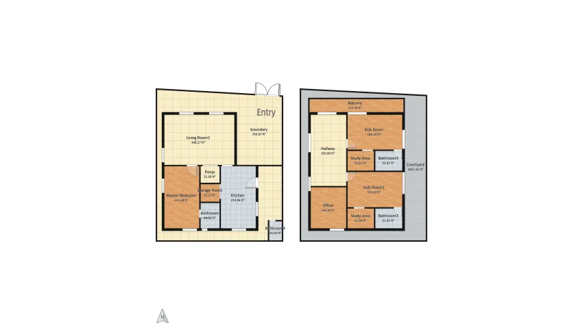 floor plan-a2 floor plan 963.42