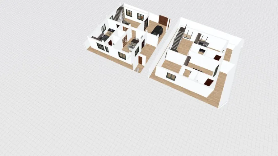 floor plan-a2 3d design renderings