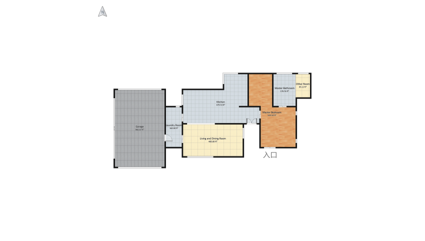 The Difference floor plan 518.64